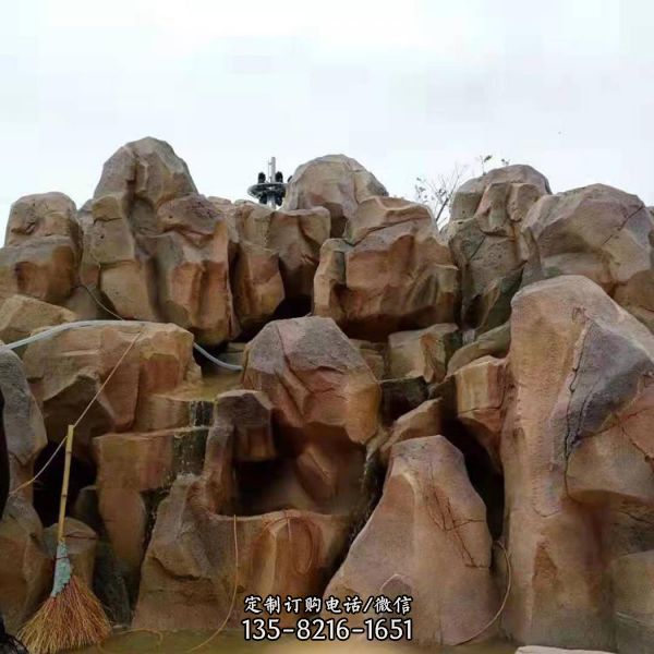 小區游樂園裝飾水泥假山雕塑（1）