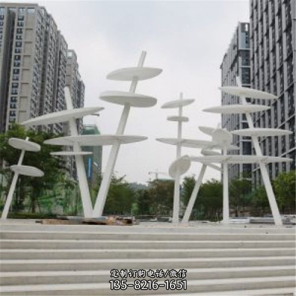 戶外廣場不銹鋼景觀雕塑