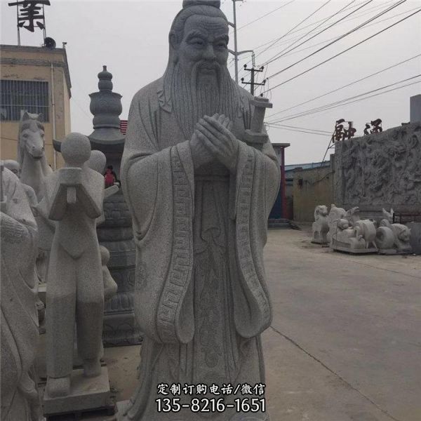 石雕園林大型人物雕塑景觀（5）