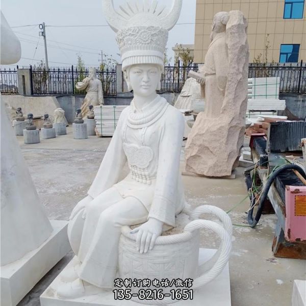 石雕園林大型人物雕塑景觀（3）