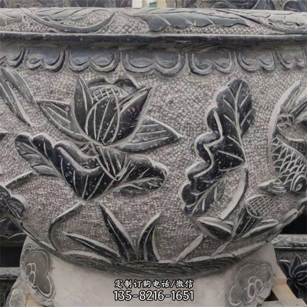 景區園林養魚石水缸（5）