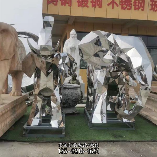 304不繡鋼幾何動物造型（3）