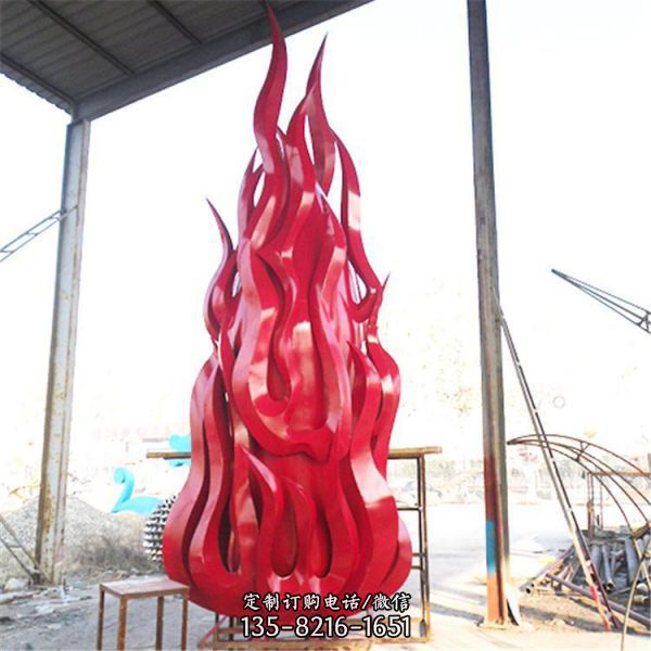 園林景觀不銹鋼雕塑制作 城市特色標志雕塑（2）