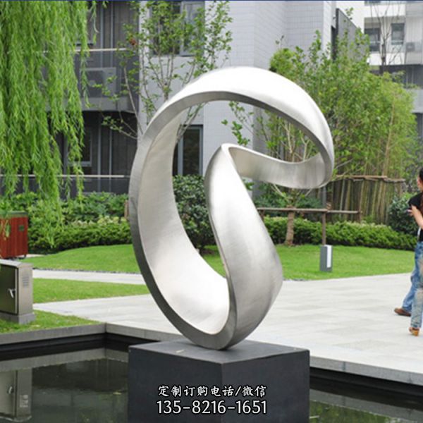 園林景觀不銹鋼雕塑制作 城市特色標志雕塑（4）