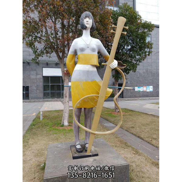 城市地標不銹鋼景觀雕塑（1）