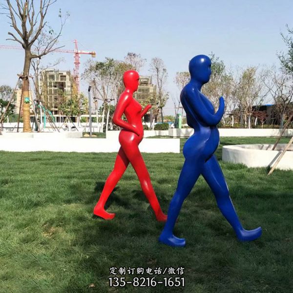 樓盤房地產(chǎn)不銹鋼剪影異型雕塑（3）