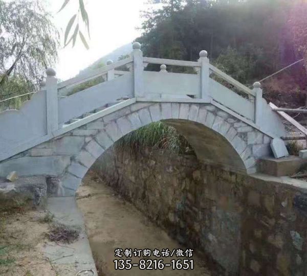 公園園林景觀大理石天然石料石雕拱橋（2）