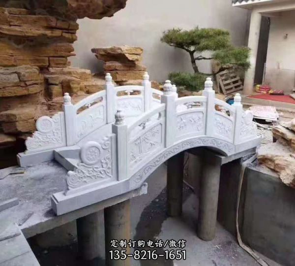 公園園林景觀大理石天然石料石雕拱橋（3）