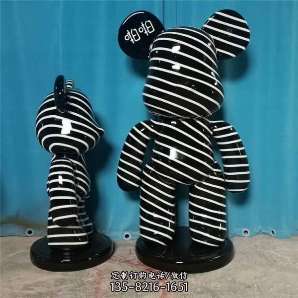 店鋪玻璃鋼卡通抽象動(dòng)物景觀擺件