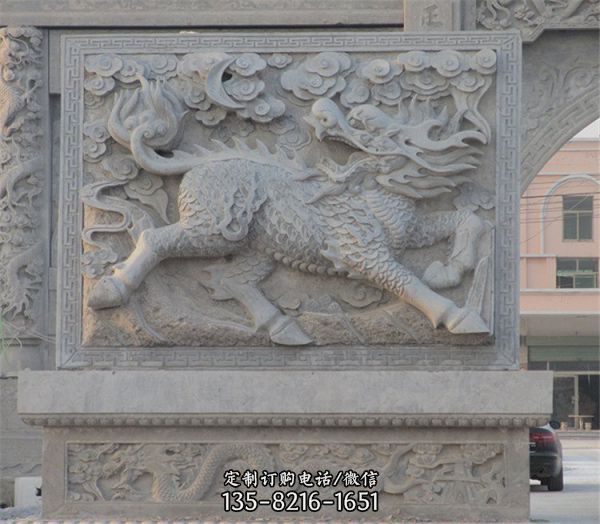 浮雕壁畫墻景觀壁畫墻石雕 石雕壁畫墻雕塑（9）