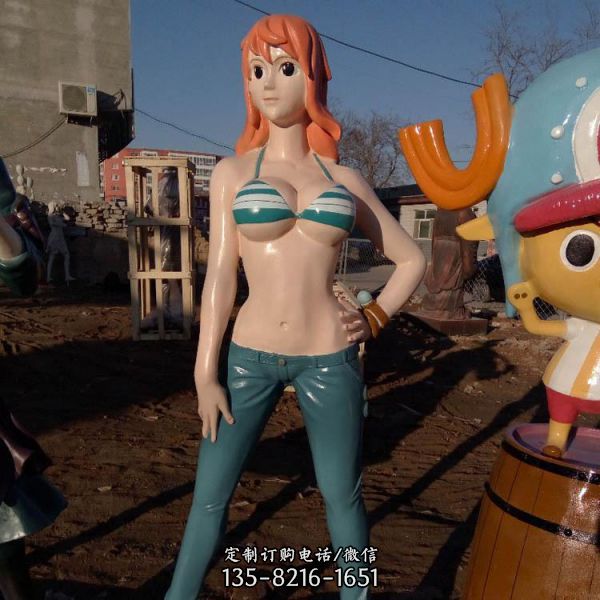 動漫人物玻璃鋼雕塑（2）