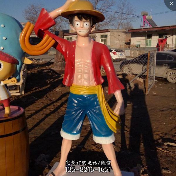 動漫人物玻璃鋼雕塑（3）