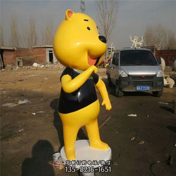 商場美陳裝飾卡通維尼熊擺件（3）