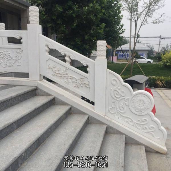 旗臺圍欄戶外大理石石雕擺件（2）