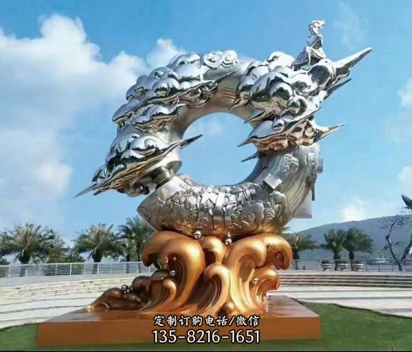 不銹鋼園林景觀大型廣場園林擺件（1）