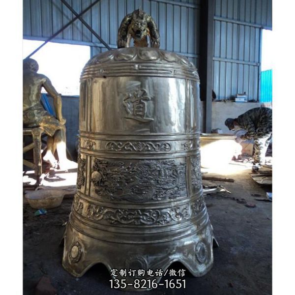 銅鐘雕塑寺院宗教銅雕擺件（1）