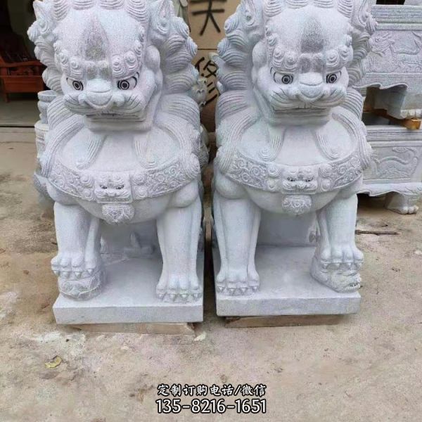 鎮宅神獸石雕獅子大象（3）