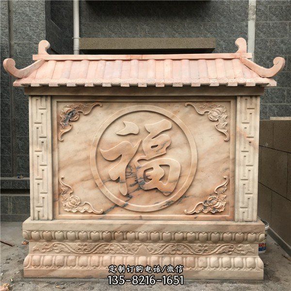 大理石石雕園林庭院浮雕影壁