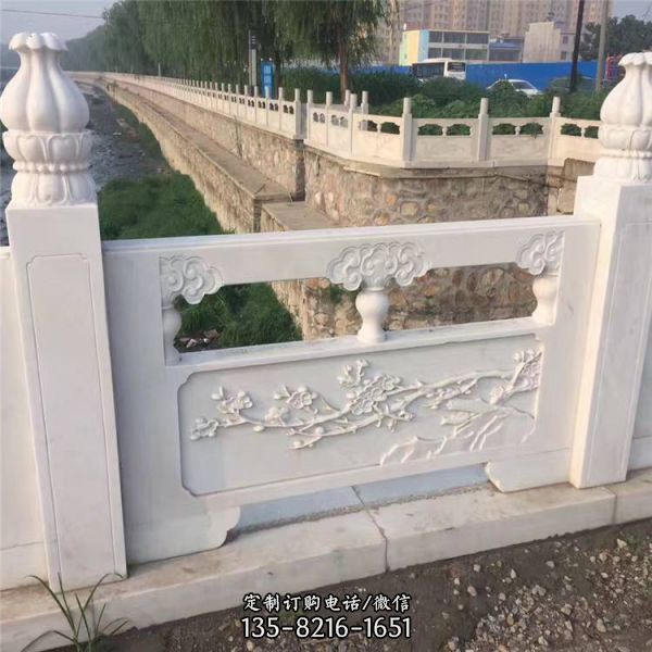 花崗巖石欄桿公園大理石欄桿欄板雕塑（2）