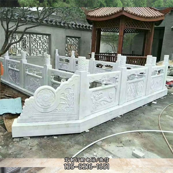 古建寺廟景區石材圍欄（5）