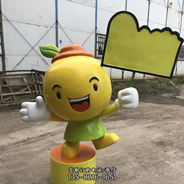 商場擺放玻璃鋼卡通企鵝公仔小品（6）