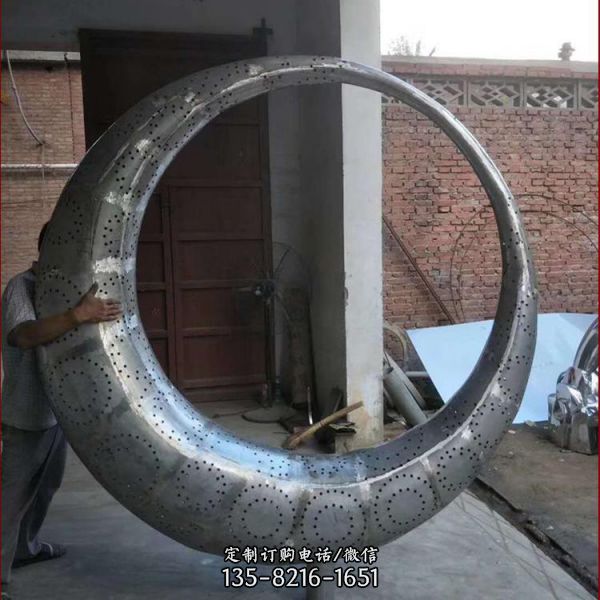 不銹鋼戶外廣場大型景觀雕塑（2）
