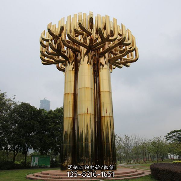 大型不銹鋼廣場雕塑 城市園林景觀雕塑（2）