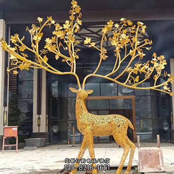 玻璃鋼卡通動物公園藝術品動物擺件（1）