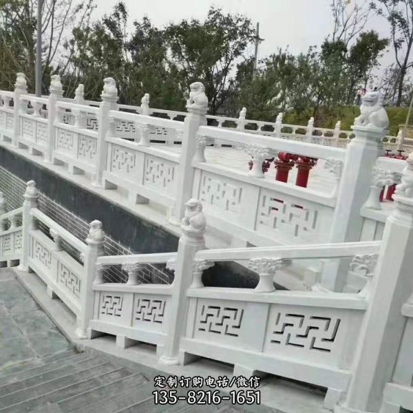 景區廣場大型大理石石雕戶外園林圍欄