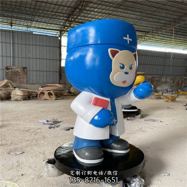 商場玻璃鋼卡通創意景觀擺件