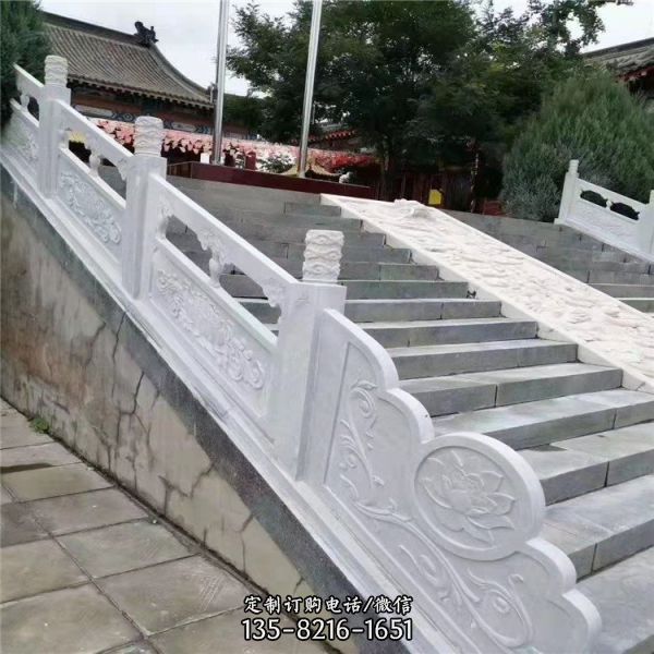 景區(qū)廣場大理石雕刻石欄桿欄板（6）