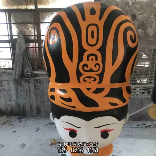 玻璃鋼卡通商場景區擺放的卡通人物雕塑擺件（1）