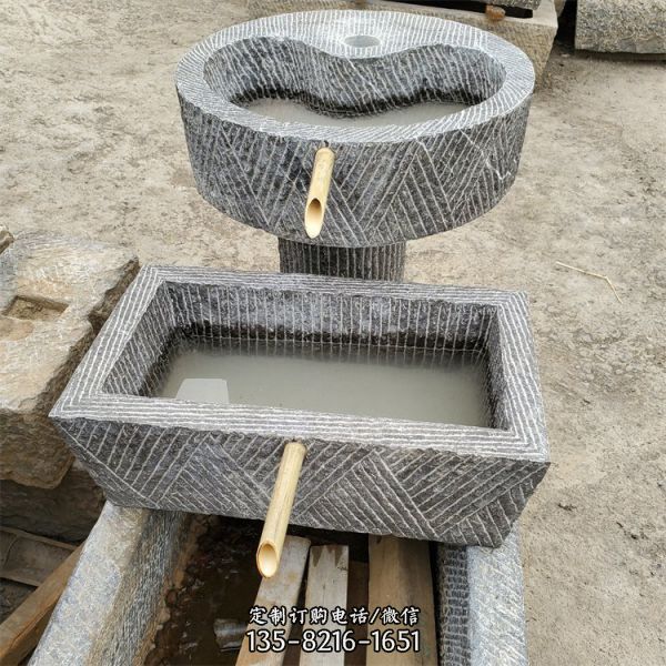 青石庭院流水組件