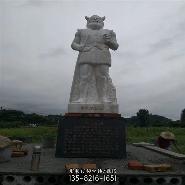 戶外廣場景區大型石雕人物佛像雕塑（1）
