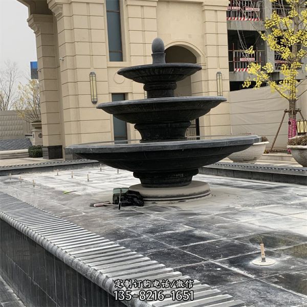 廣場大型石雕噴泉雕塑（2）