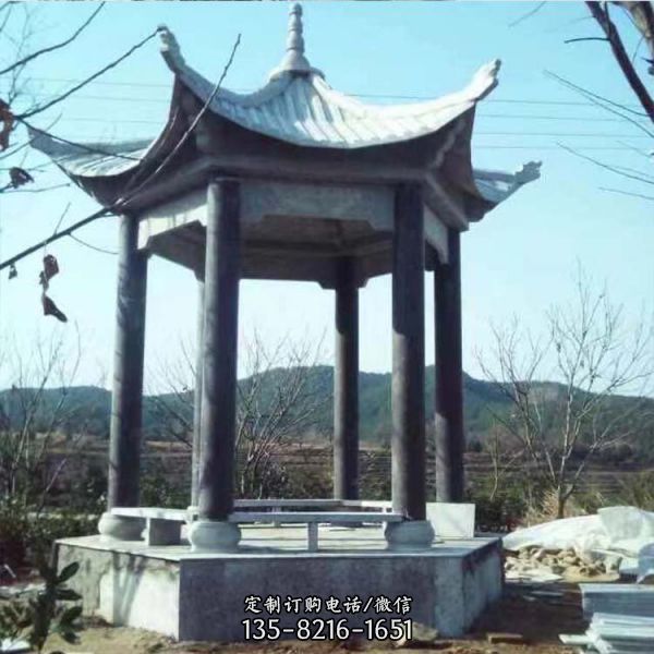 大理石石雕戶外園林景觀中式?jīng)鐾さ袼? title=
