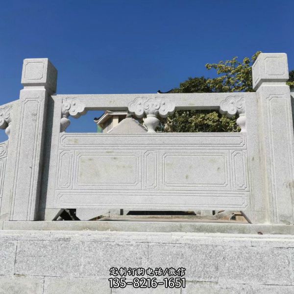 故宮河道仿古石雕園林欄桿欄板雕塑（2）