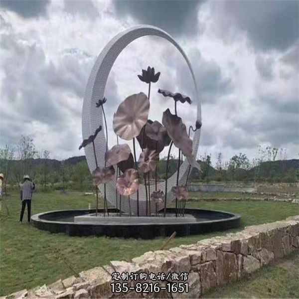 校園 廣場不銹鋼創(chuàng)意標識文化類雕塑（2）