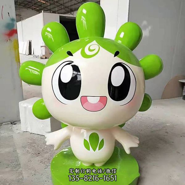 商場幼兒園玻璃鋼卡通創意公仔玩偶雕塑（1）