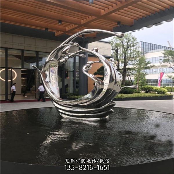 藝術房地產園林景觀抽象落地擺件（4）