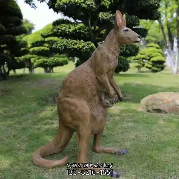 動物園景區大型玻璃鋼仿真動物雕塑