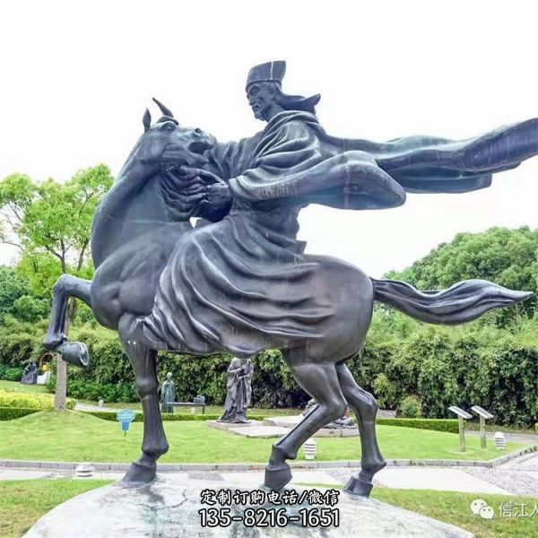 古代歷史人物紀念館廣場景區擺件（3）