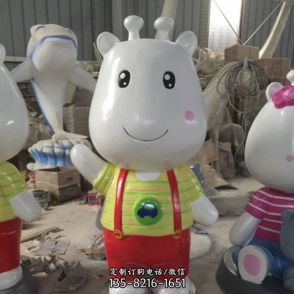 游樂場玻璃鋼卡通仿真動物雕塑（3）