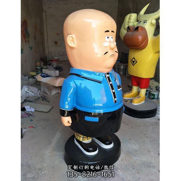 酒店玻璃鋼卡通玩偶雕塑 商場美陳裝飾雕塑（2）