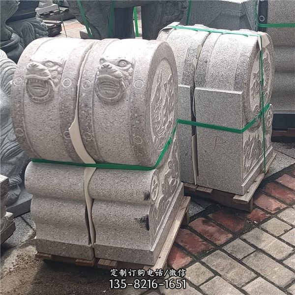 庭院石雕園林景觀抱鼓石雕塑（2）