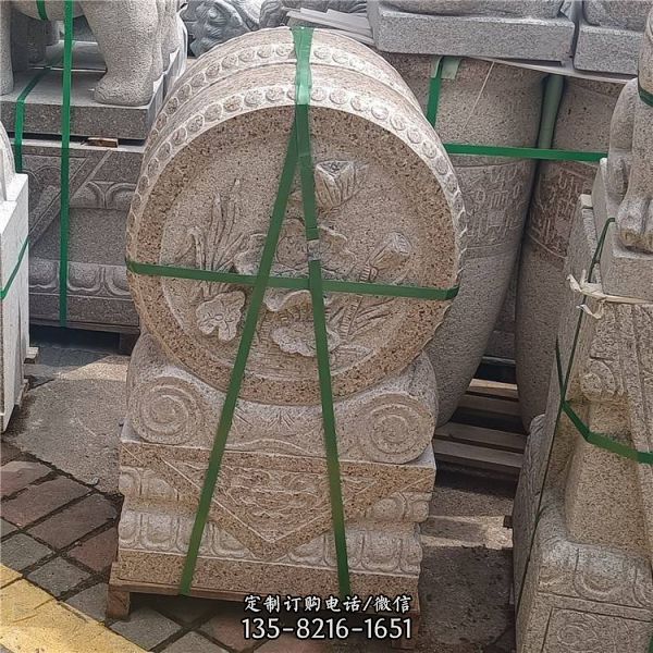 庭院石雕園林景觀抱鼓石雕塑（5）