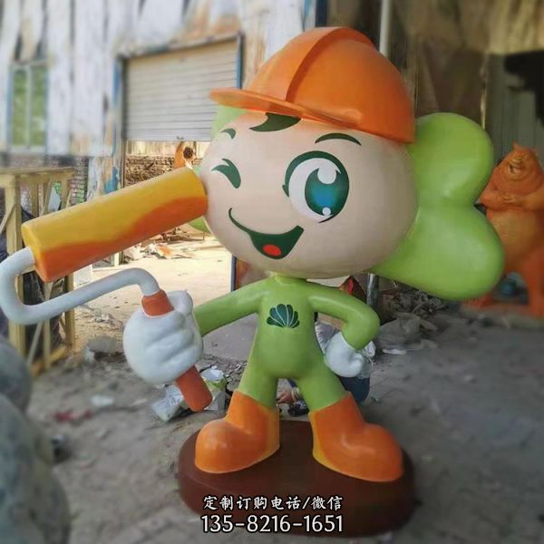 商場超市游戲廳雕像擺件卡通人物雕塑（5）