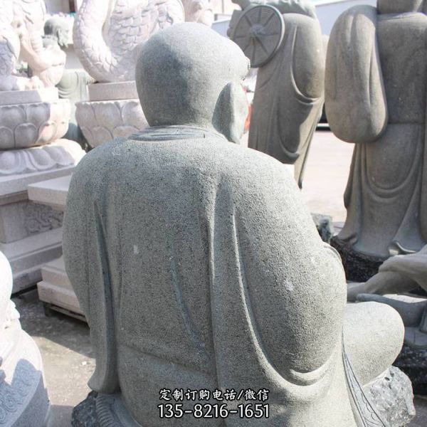 寺廟石雕十八羅漢雕塑（4）