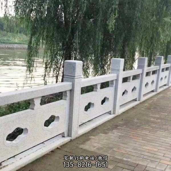 公園戶外河道大理石石雕圍欄雕塑（2）