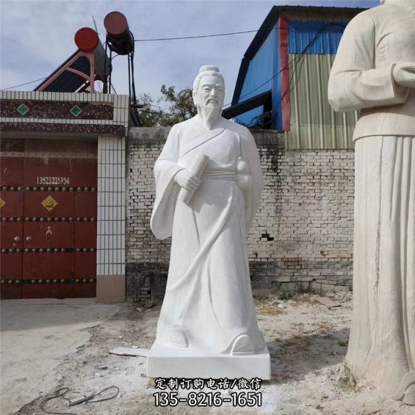 校園大型教育古代人物孔子雕塑（4）